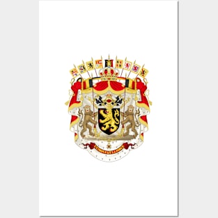 Belgium Coat of Arms Posters and Art